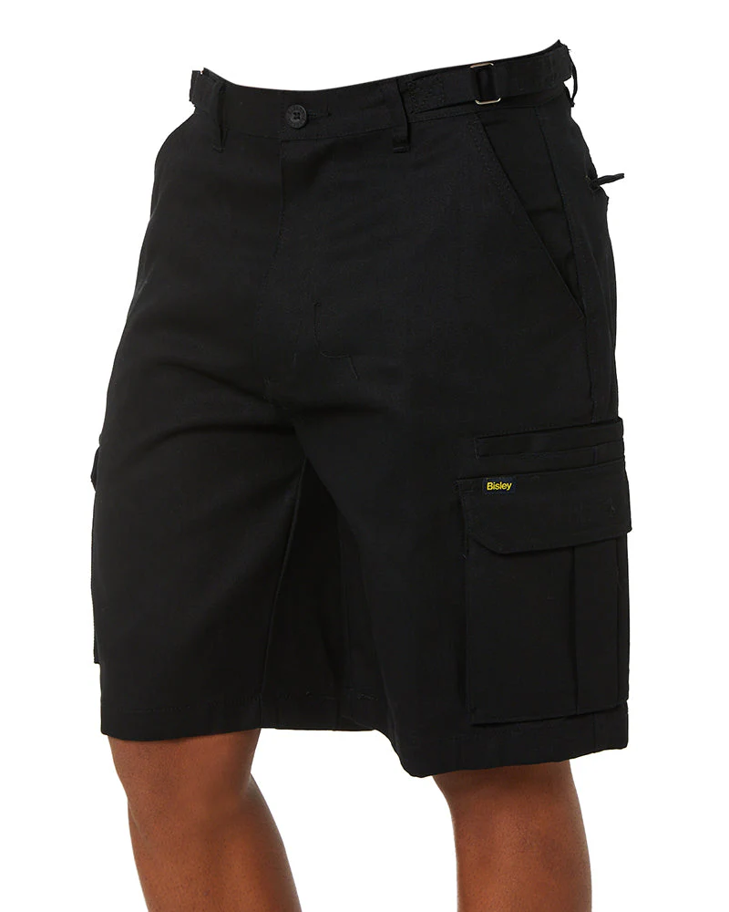 8 Pocket Cargo Short - Black - Image 3
