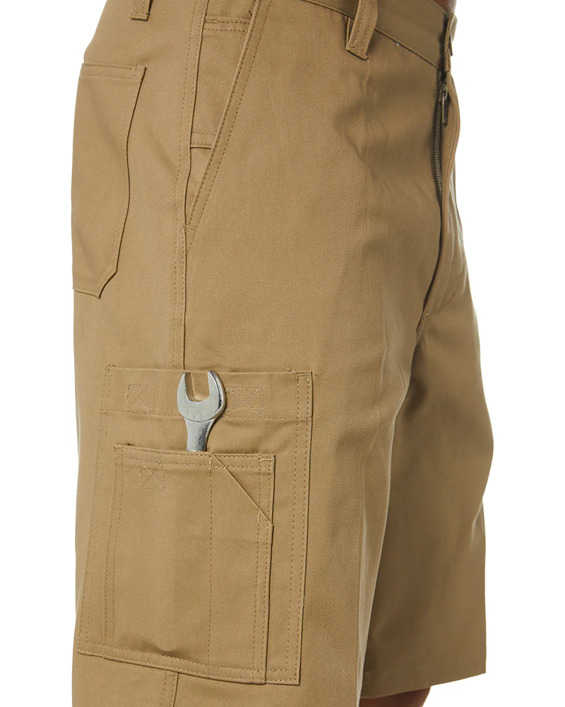 Cool Light Weight Utility Short - Khaki - Image 6