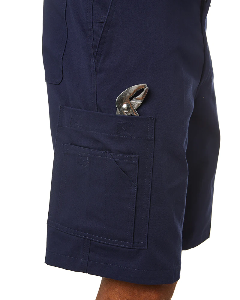 Cool Light Weight Utility Short - Navy - Image 6