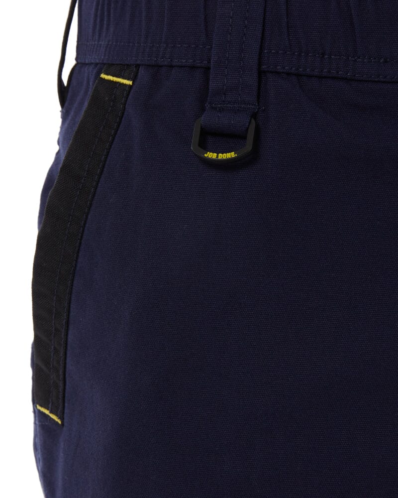 Flex and Move Elastic Waist Stretch Short Shorts - Navy - Image 8