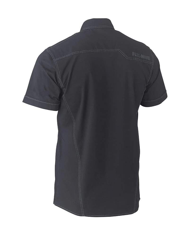 Flex and Move Utility Work Shirt - Black - Image 2
