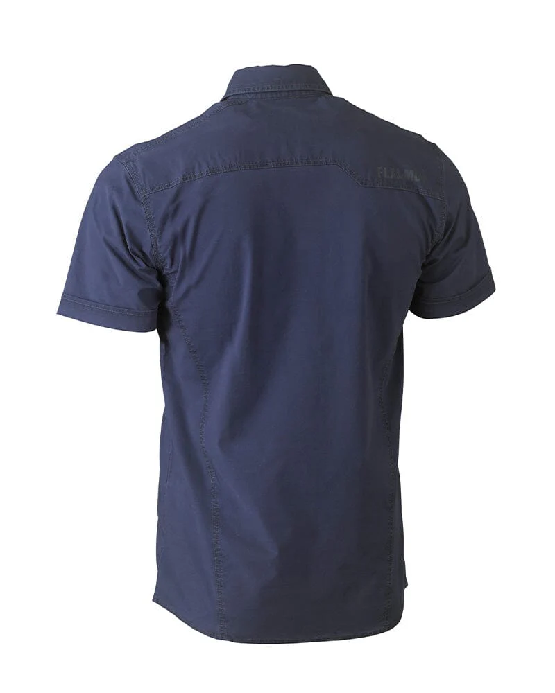 Flex and Move Utility Work Shirt - Navy - Image 2