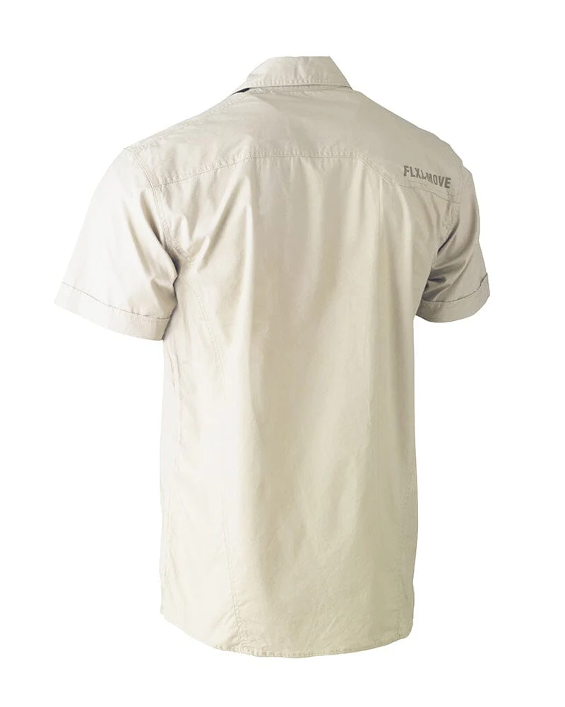Flex and Move Utility Work Shirt - Stone - Image 2