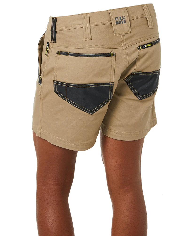 Flex and Move Short Shorts - Khaki - Image 4