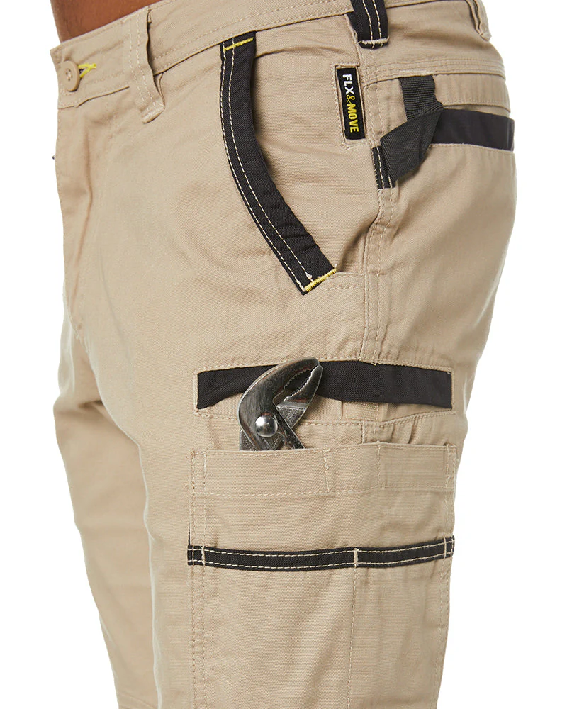 Flex and Move Stretch Cargo Utility Pant - Stone - Image 7