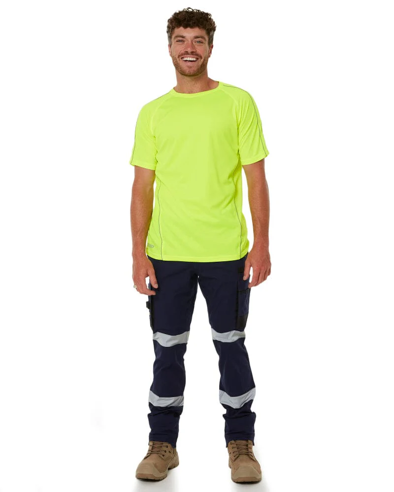 Flex and Move Taped Stretch Utility Cargo Pant - Navy - Image 2