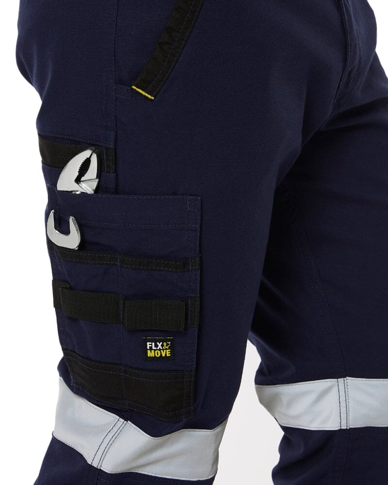 Flex and Move Taped Stretch Utility Cargo Pant - Navy - Image 6