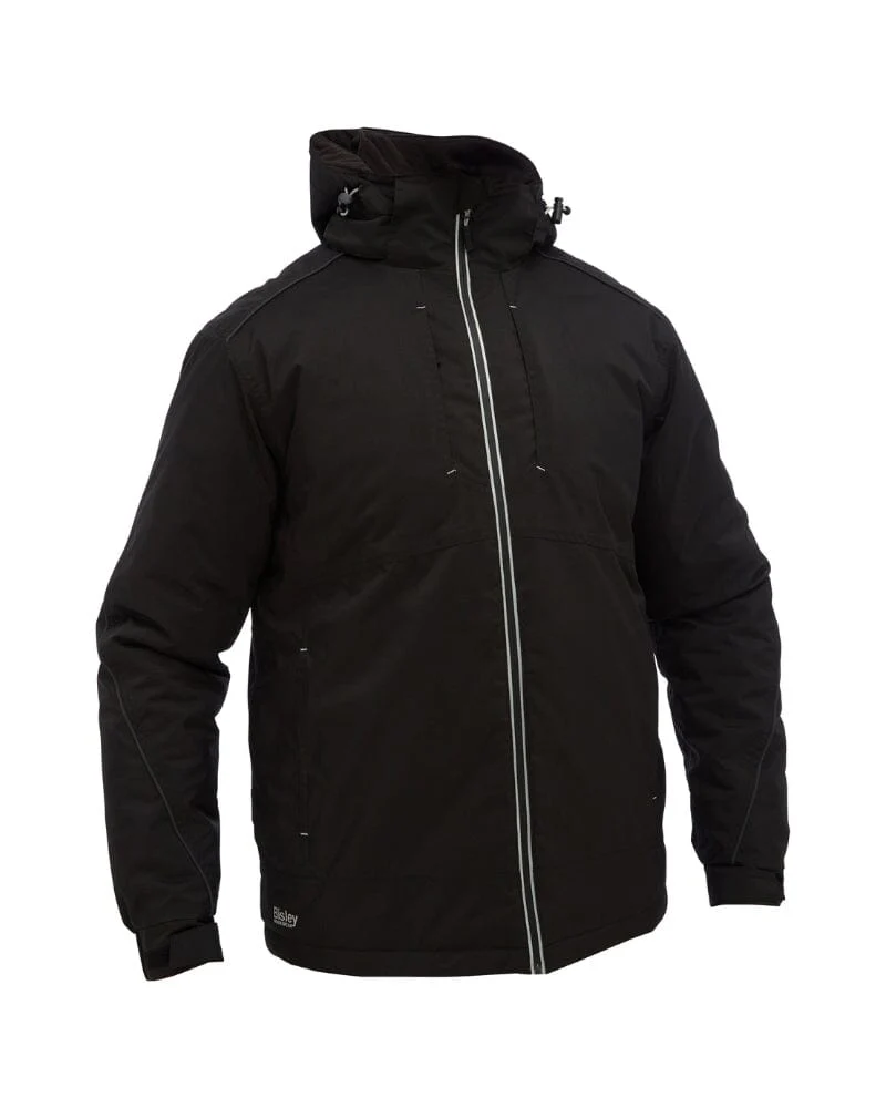 Heated Jacket With Hood - Black - Image 2