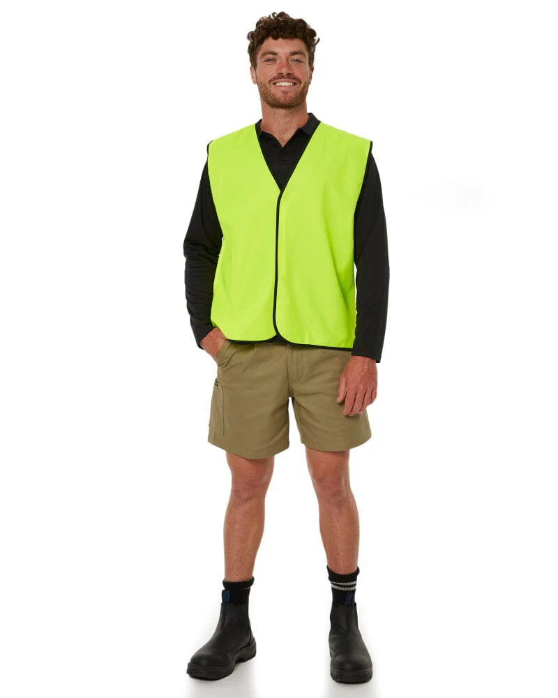 Hi Vis Vest - Fluro Yellow - Image 2