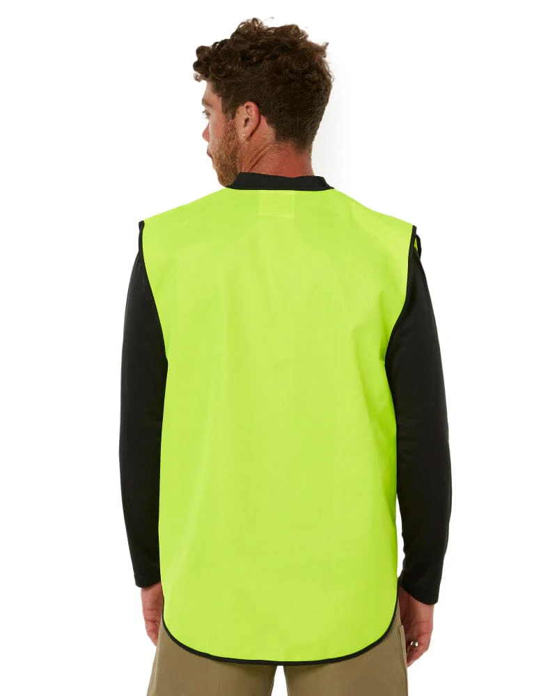 Hi Vis Vest - Fluro Yellow - Image 4