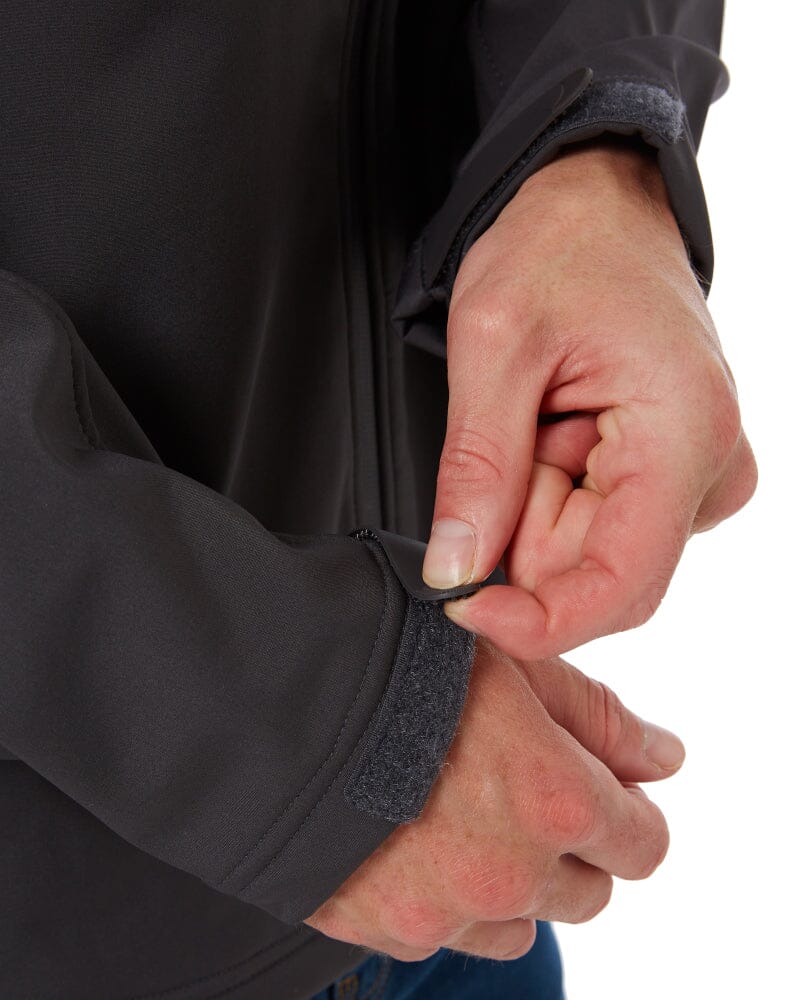 Mens Soft Shell Jacket - Charcoal - Image 10
