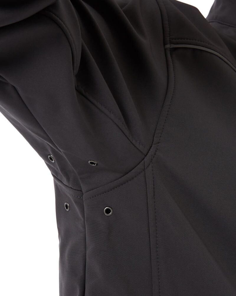 Mens Soft Shell Jacket - Charcoal - Image 6