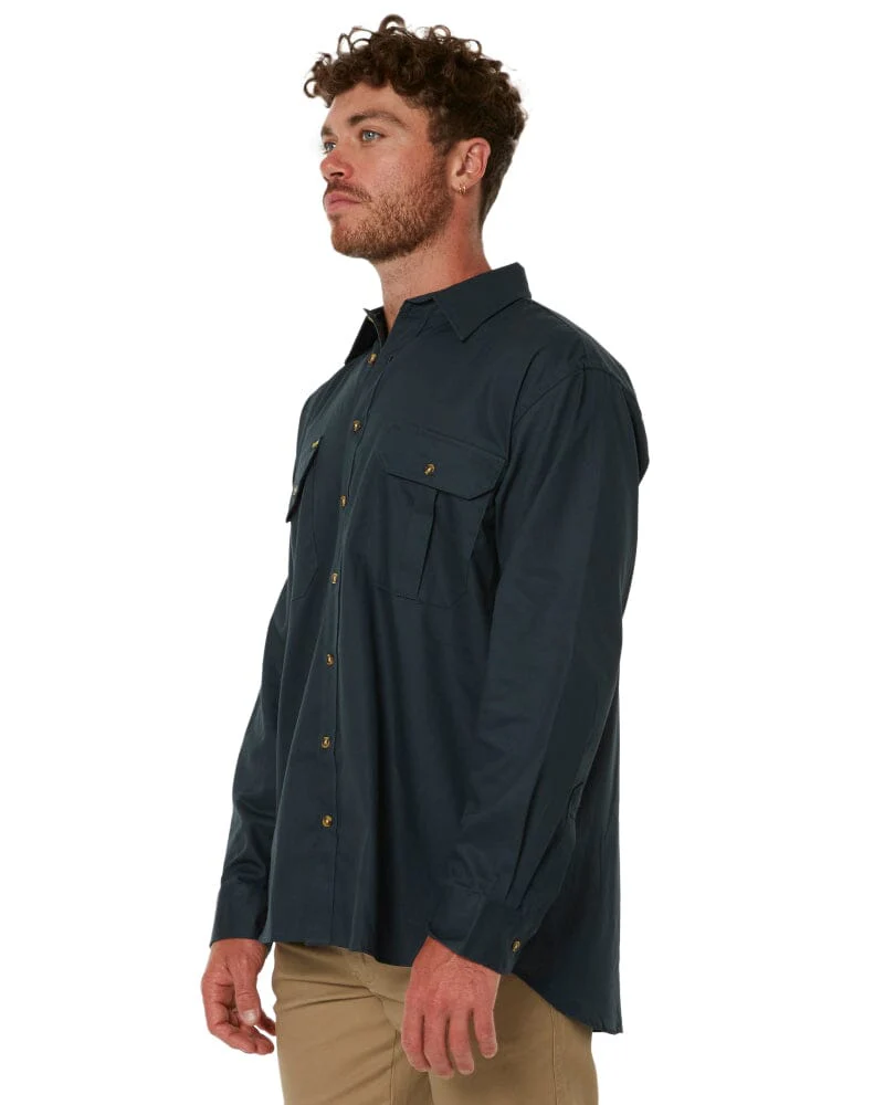 Original Cotton Drill LS Shirt - Bottle - Image 3