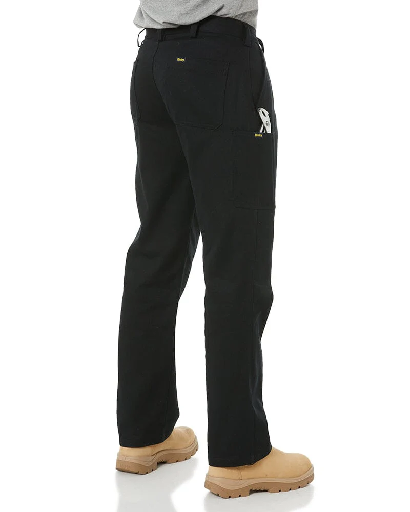 Original Cotton Drill Work Pants - Black - Image 5