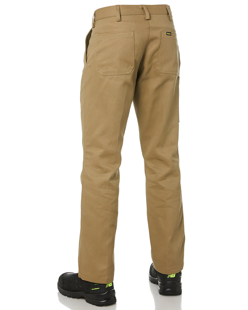 Original Cotton Drill Work Pants - Khaki - Image 4