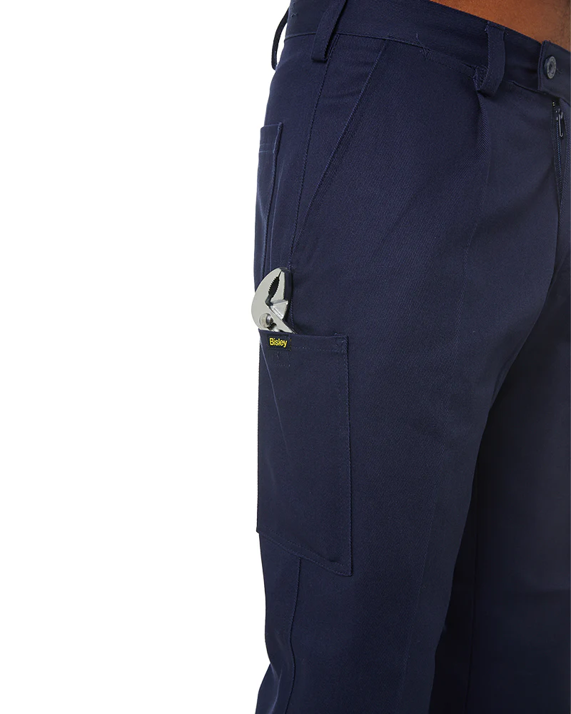 Original Cotton Drill Work Pants - Navy - Image 6