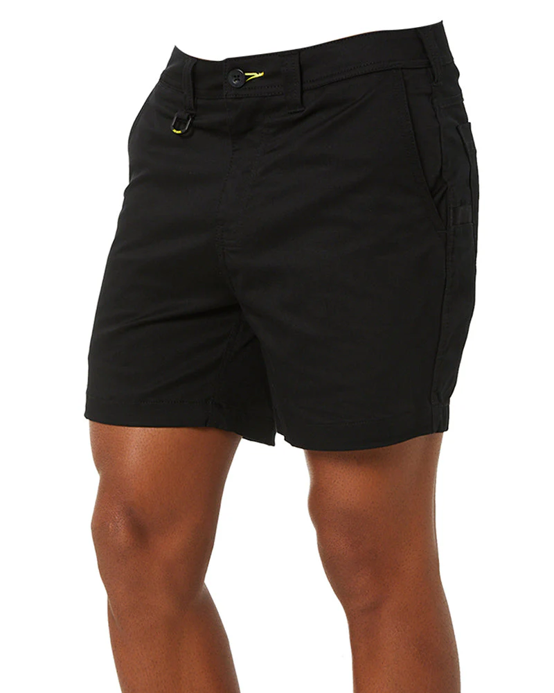 Stretch Cotton Short Short - Black - Image 3