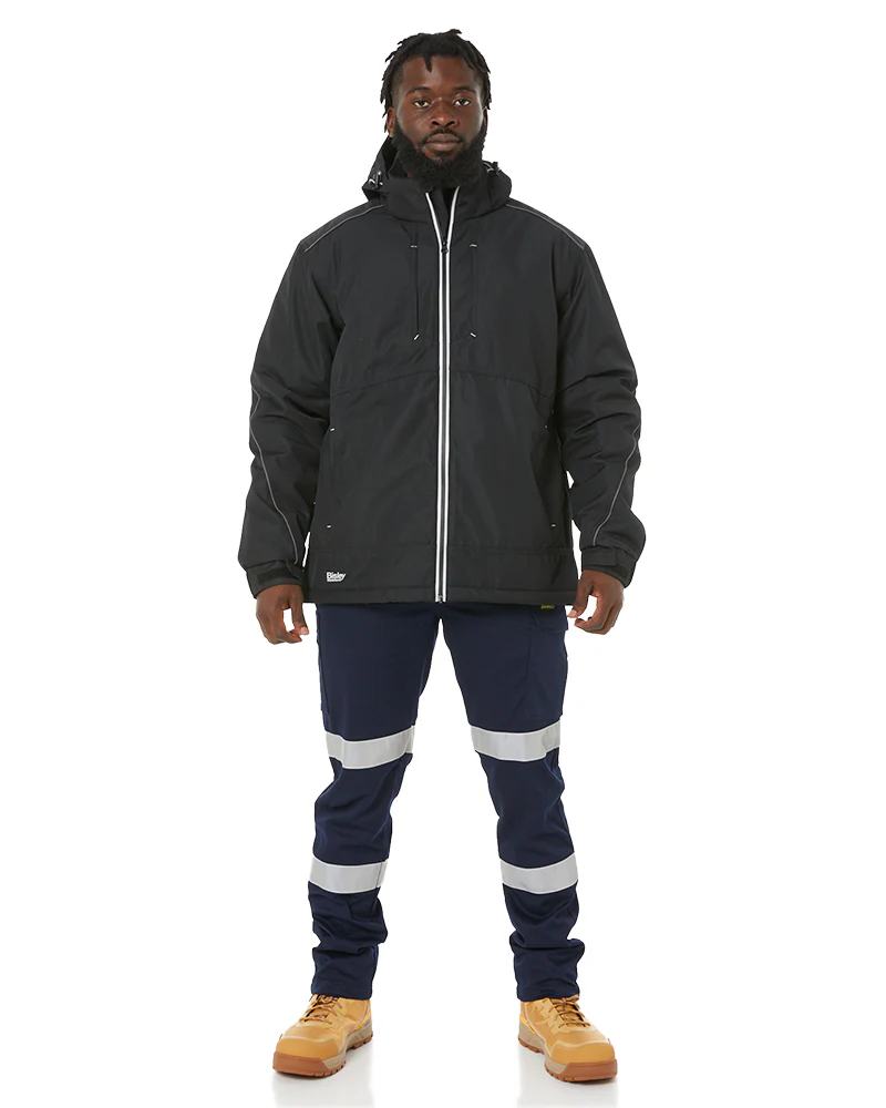 Taped Biomotion Recycled Cargo Work Pant - Navy - Image 2