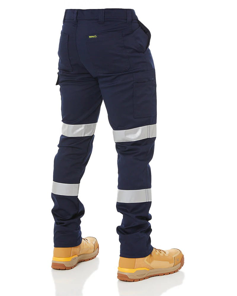 Taped Biomotion Recycled Cargo Work Pant - Navy - Image 5