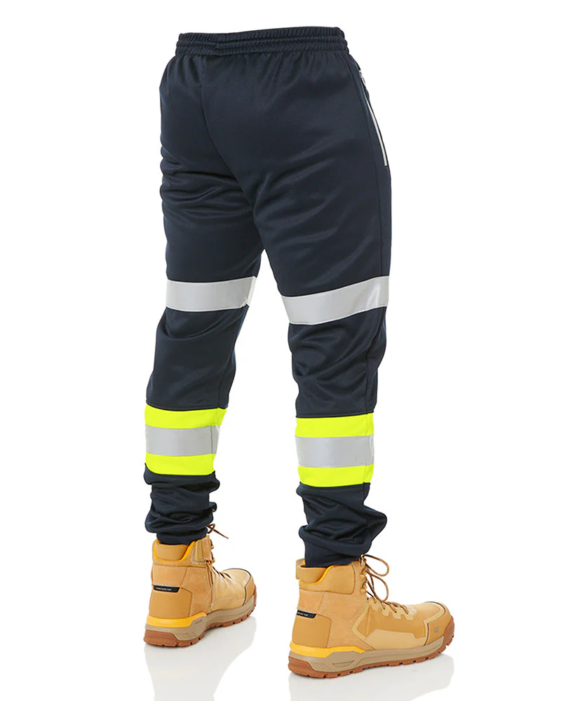Taped Biomotion Track Pants - Yellow/Navy - Image 5