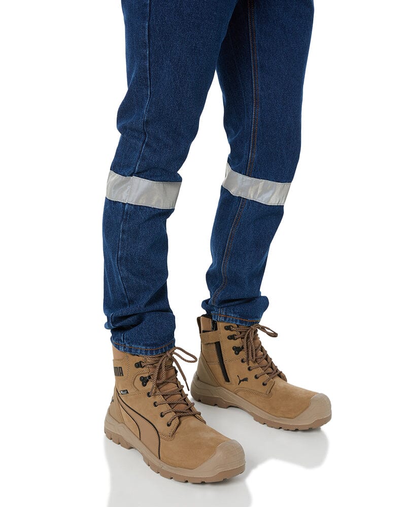 Taped Rough Rider Denim Jean - Navy - Image 7