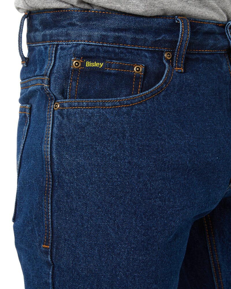 Taped Rough Rider Denim Jean - Navy - Image 8