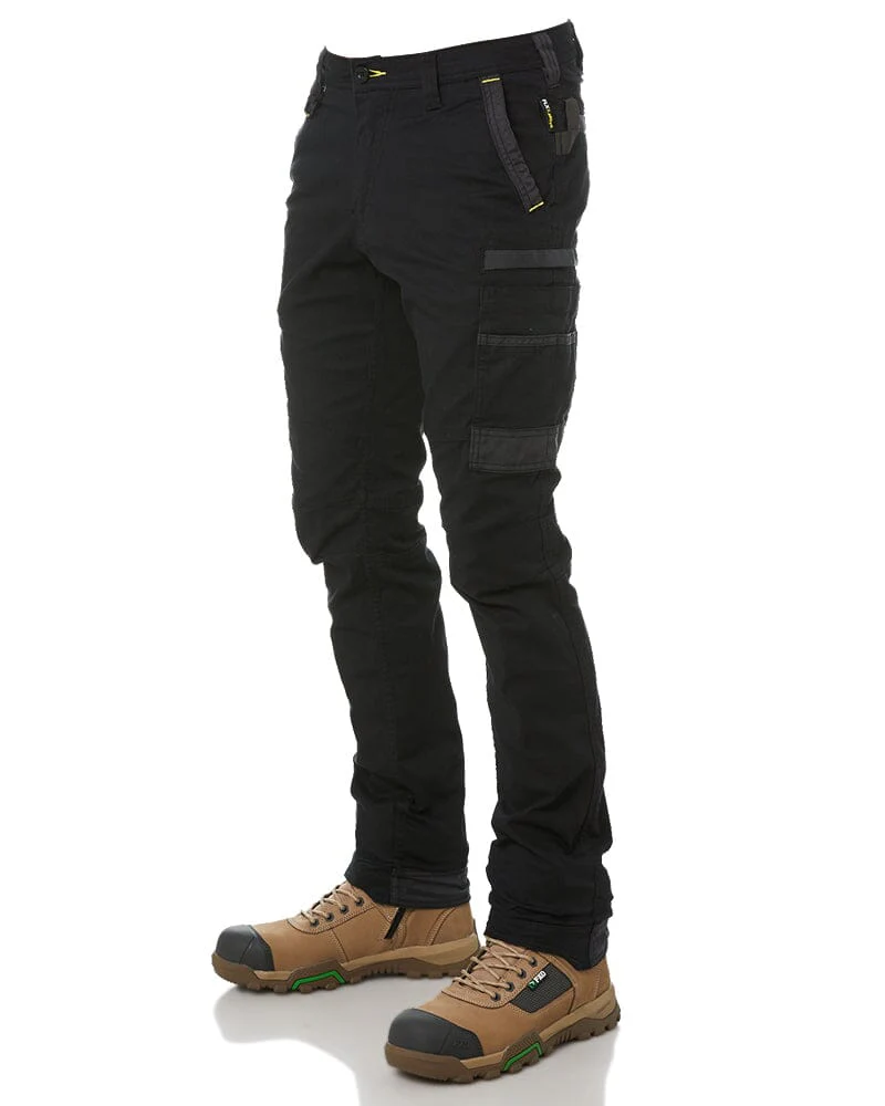 Tradies Flex and Move Stretch Cargo Utility Pant Value Pack - Black - Image 3