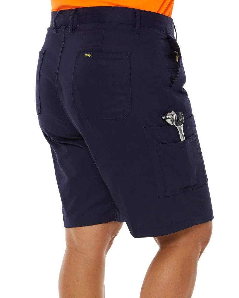 Womens Cool Light Weight Utility Short - Navy - Image 5