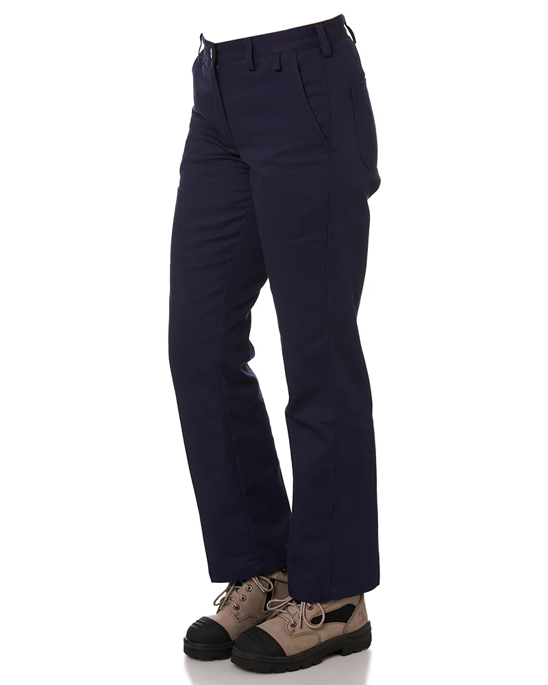 Womens Drill Pant - Navy - Image 3
