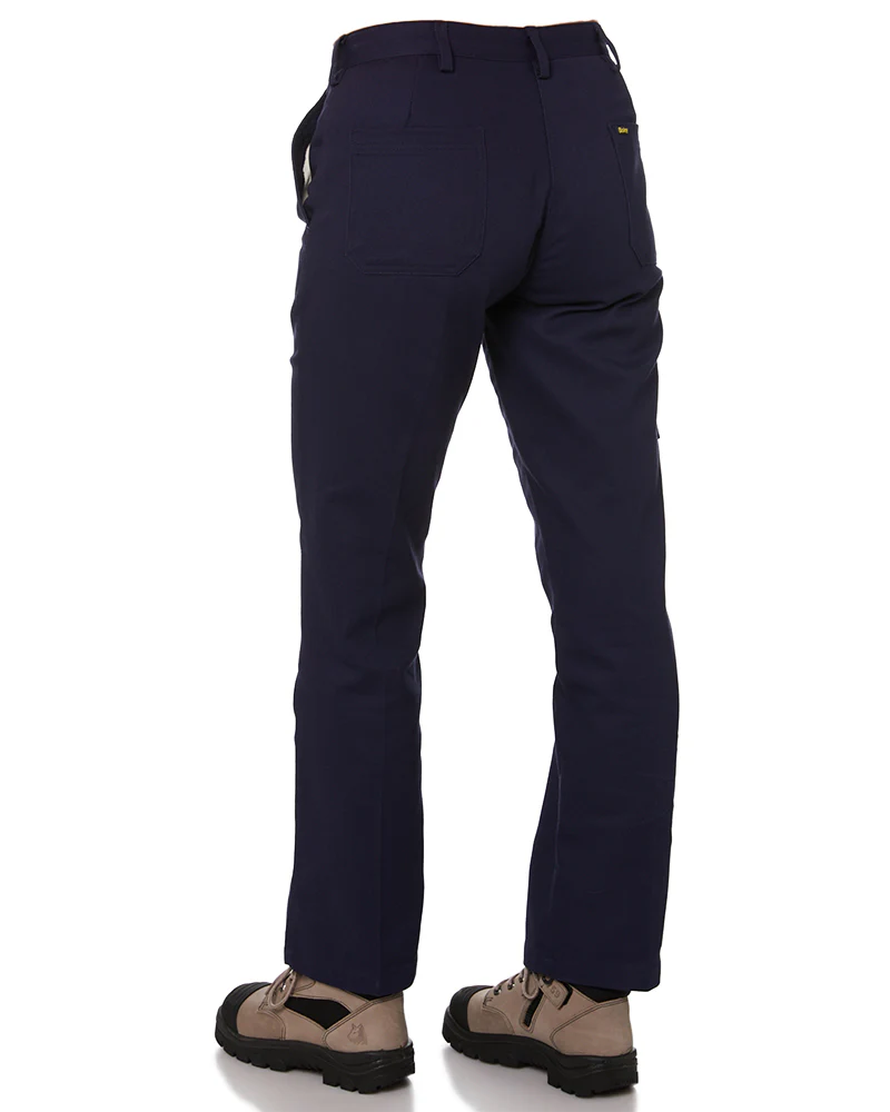 Womens Drill Pant - Navy - Image 4