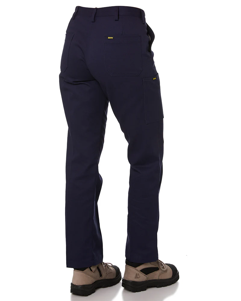 Womens Drill Pant - Navy - Image 5