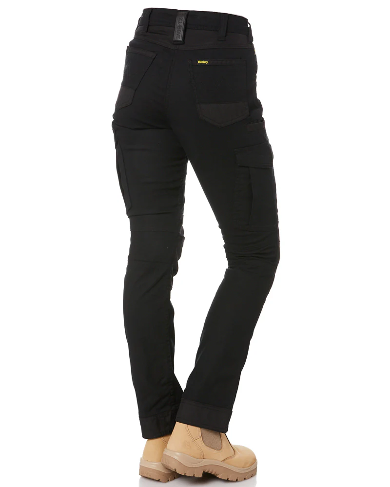 Womens Flex and Move Cargo Pants - Black - Image 5