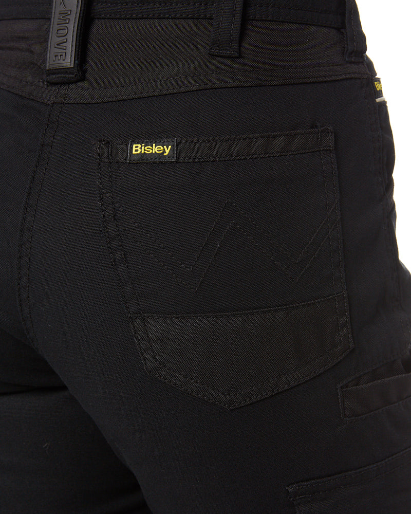 Womens Flex and Move Cargo Pants - Black - Image 6