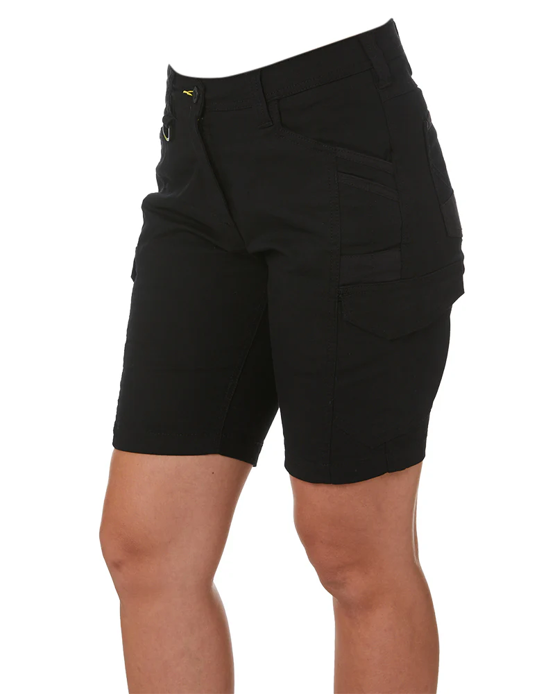 Womens Flex and Move Cargo Short - Black - Image 3