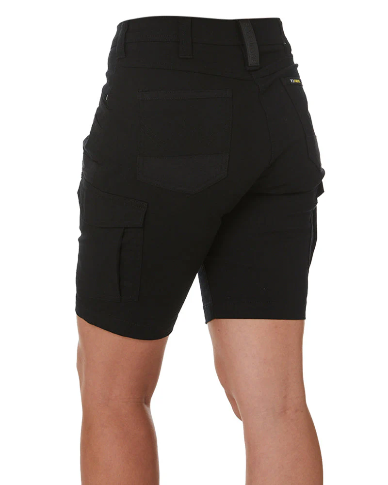 Womens Flex and Move Cargo Short - Black - Image 4