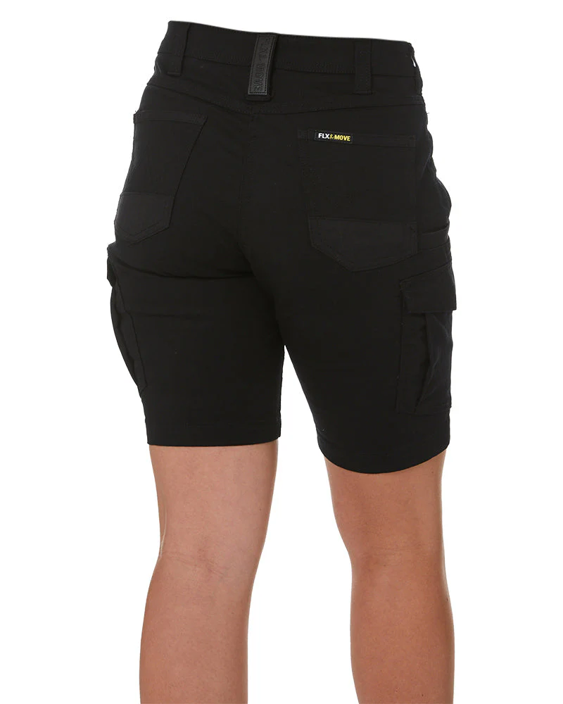 Womens Flex and Move Cargo Short - Black - Image 5