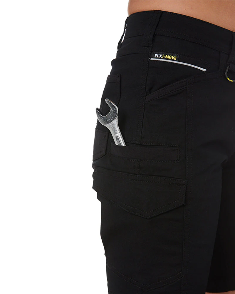 Womens Flex and Move Cargo Short - Black - Image 6