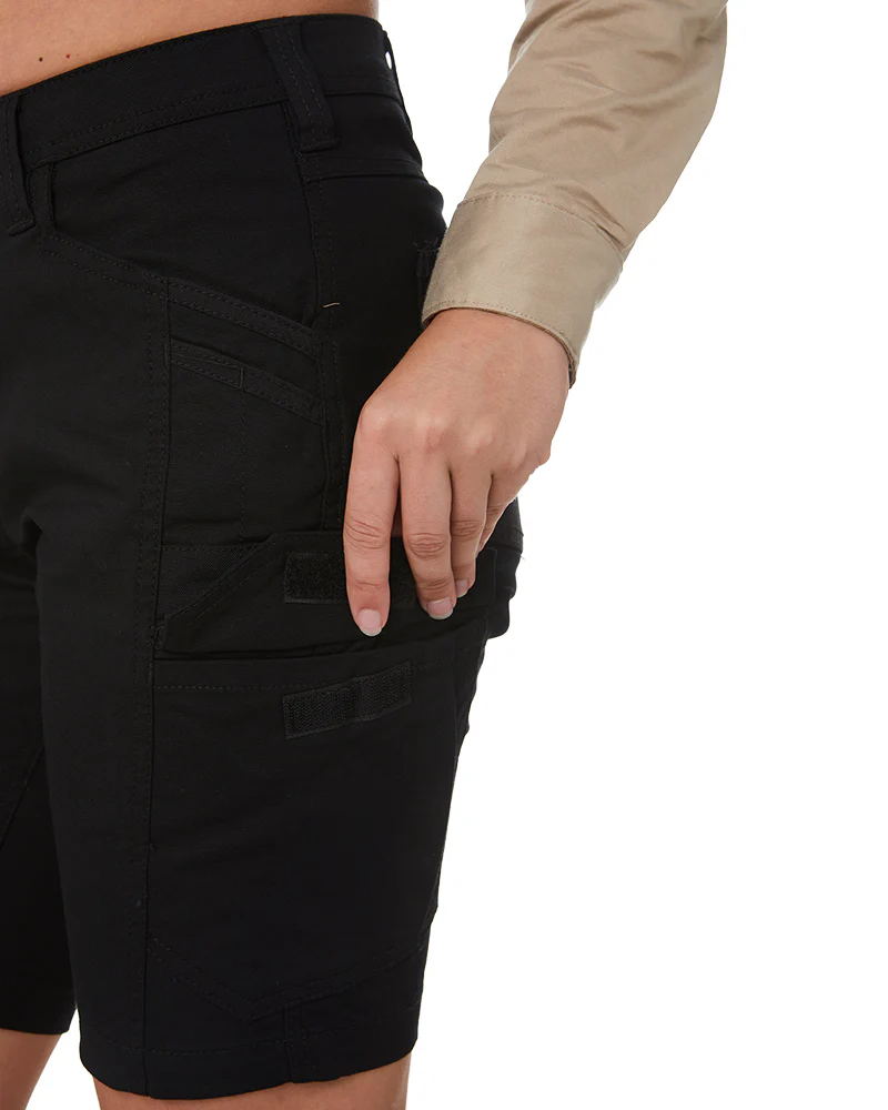 Womens Flex and Move Cargo Short - Black - Image 7
