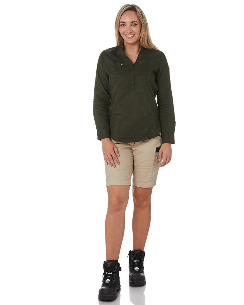 Womens Flex and Move Cargo Short - Stone - Image 2