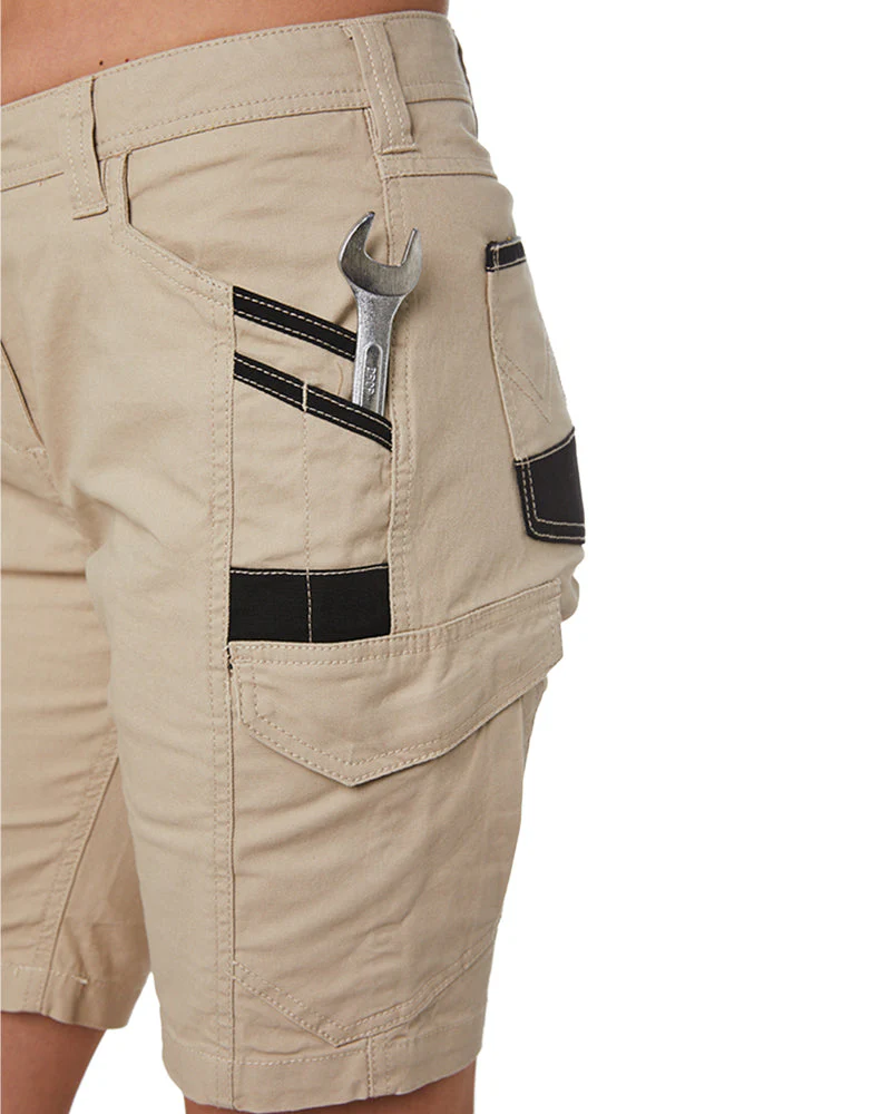 Womens Flex and Move Cargo Short - Stone - Image 6