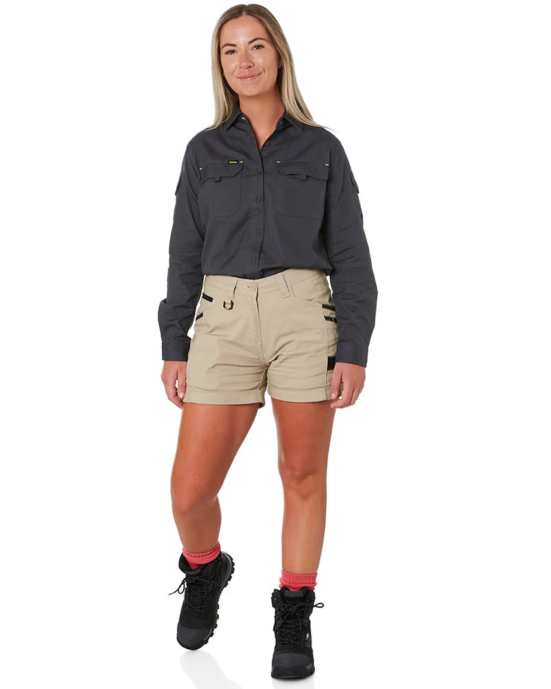 Womens Flex and Move Short Short - Stone - Image 2