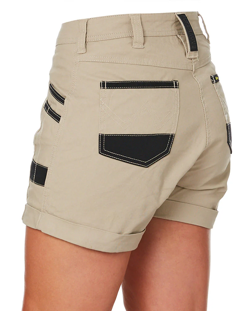 Womens Flex and Move Short Short - Stone - Image 4