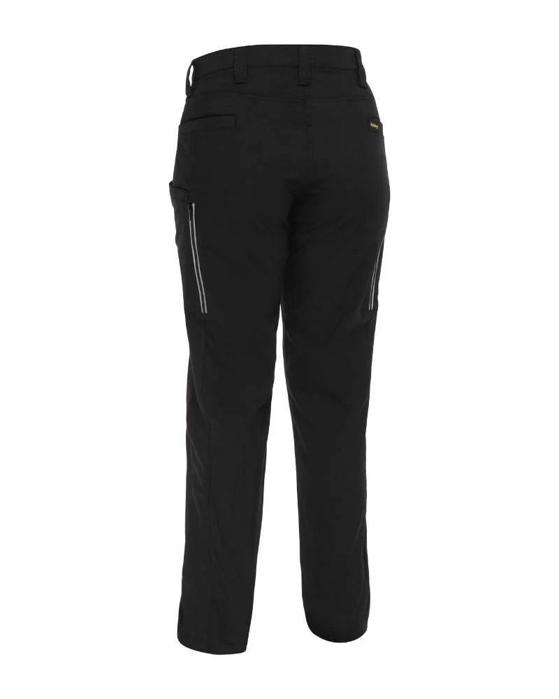 Womens X Airflow Stretch Ripstop Vented Cargo Pant - Black - Image 3