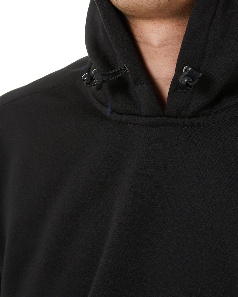Work Fleece Hoodie - Black - Image 6