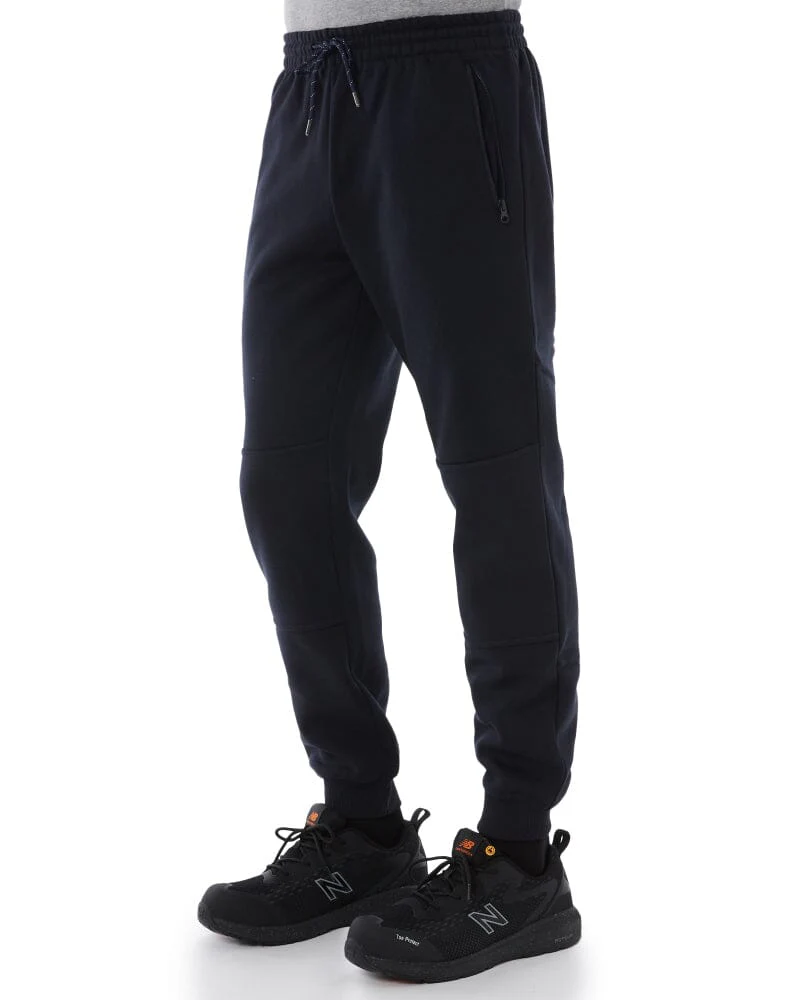 Work Fleece Track Pants - Navy - Image 3