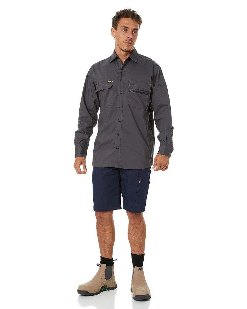 X Airflow Stretch Ripstop Vented Cargo Short - Navy - Image 2