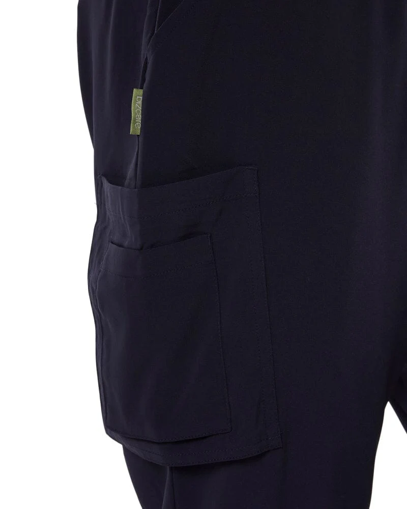 Avery Straight Leg Scrub Pant - Midnight Navy - Image 6