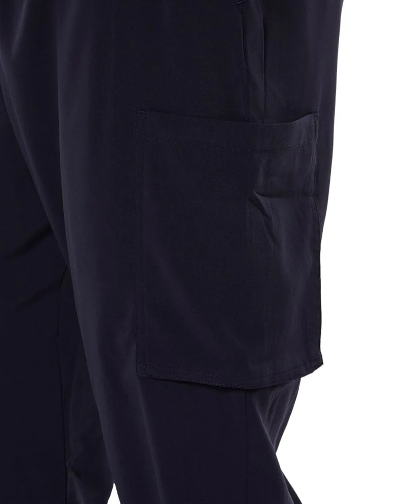 Avery Straight Leg Scrub Pant - Midnight Navy - Image 7