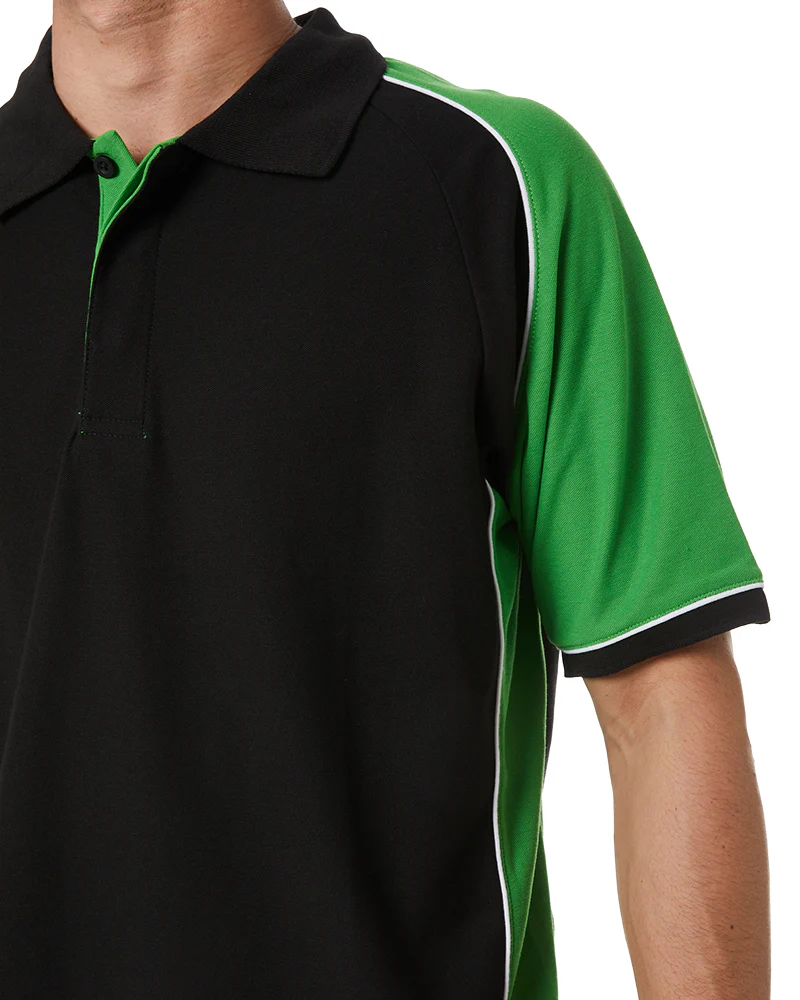 Nitro Polo - Black/Green/White - Image 5