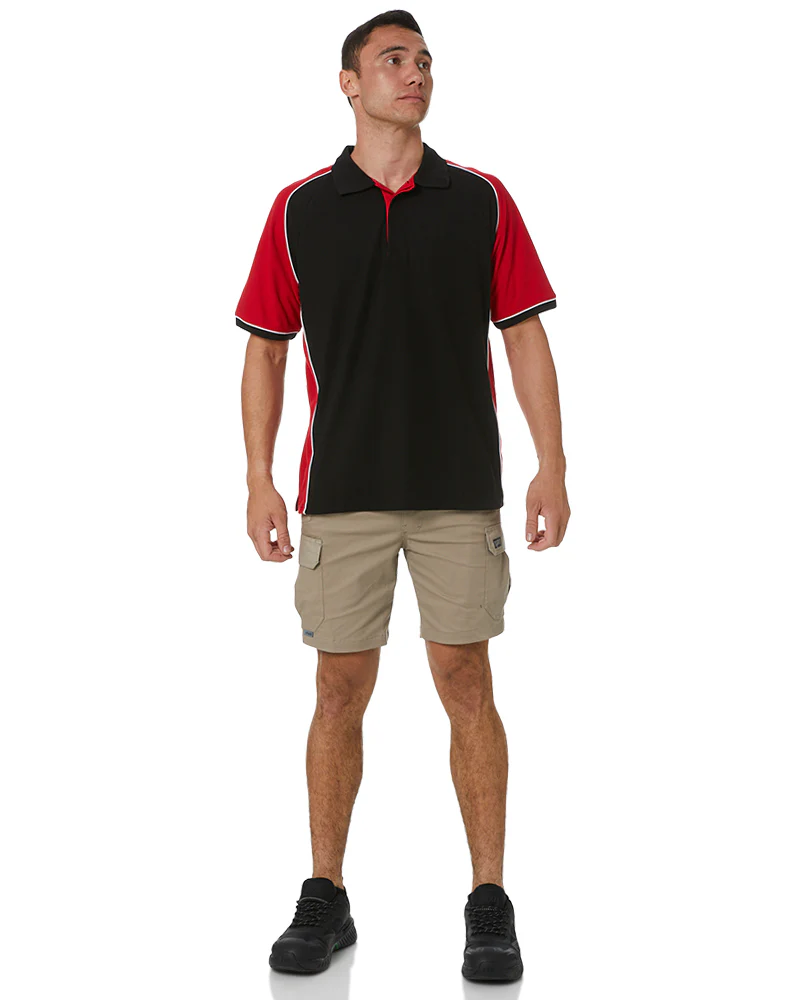 Nitro Polo - Black/Red/White - Image 2